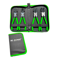 Набор съемников стопорных колец 175 мм в чехле, «Maximum»