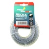 Леска для триммера 3,5 мм x 15м,  витая, с графитовым сердечником, «Probazza»