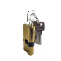 Личинка для замка 70 мм, смещенный цилиндровый механизм, AB